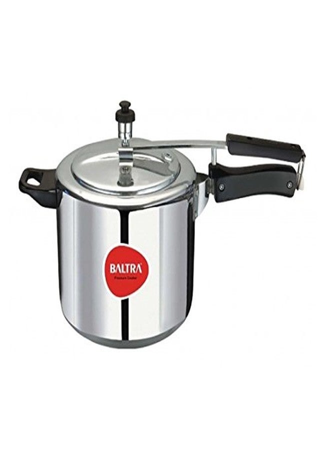 BALTRA Stella Induction Aluminum Pressure Cooker, 5 Liters Inner Lid, SILVER (BIP-102) - Image 1